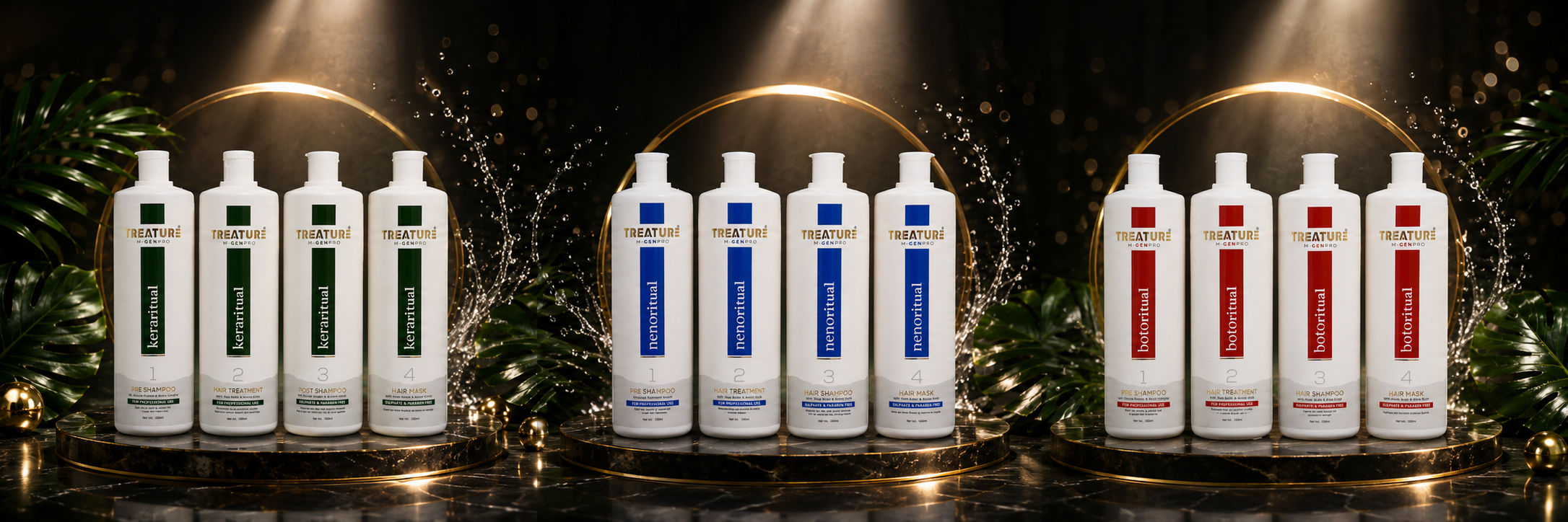 Treature Hair Care Header Slide