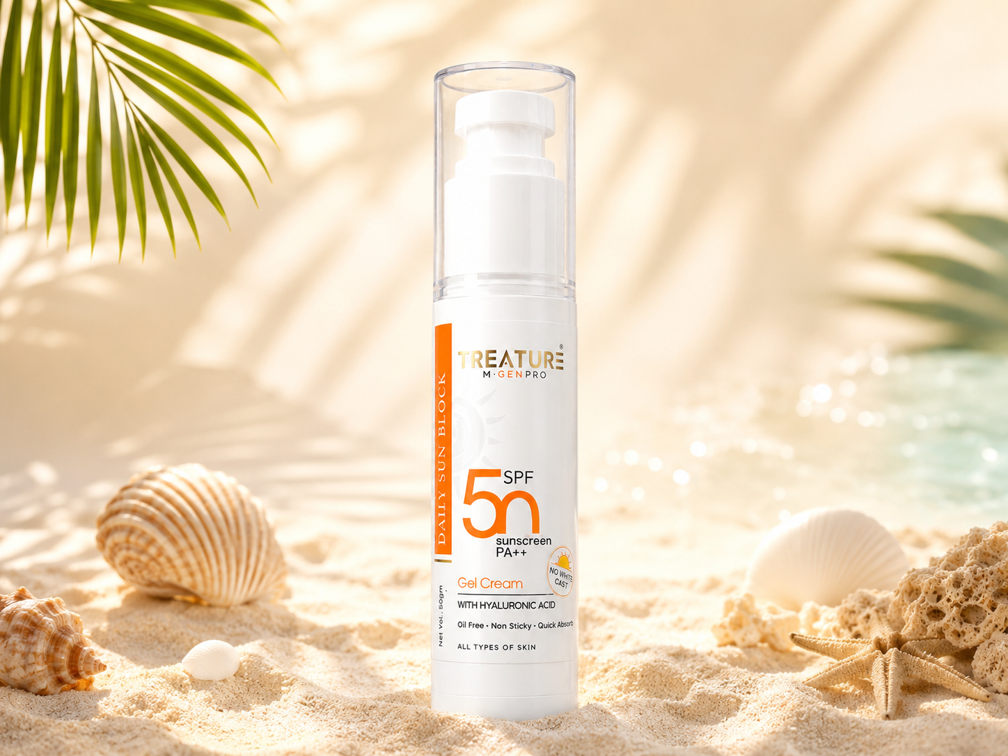 Treature M-GENPRO SPF 50 formula