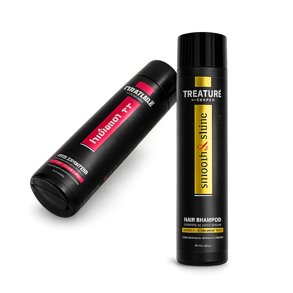 Smooth Shine shampoo product view two