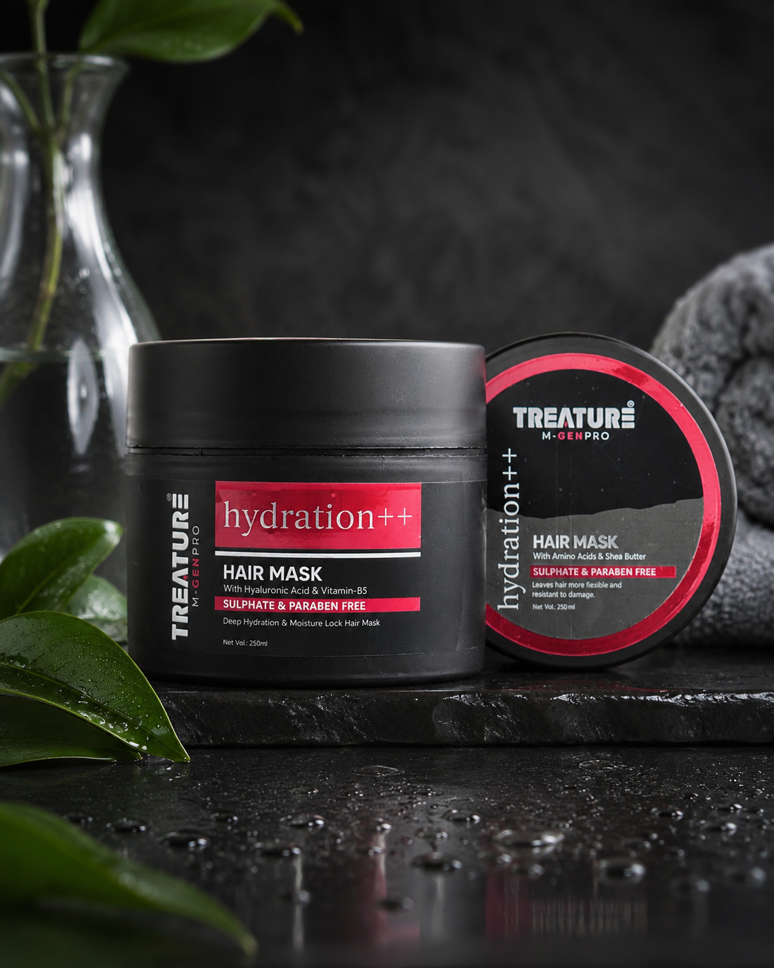Hydration hair mask alternate top view